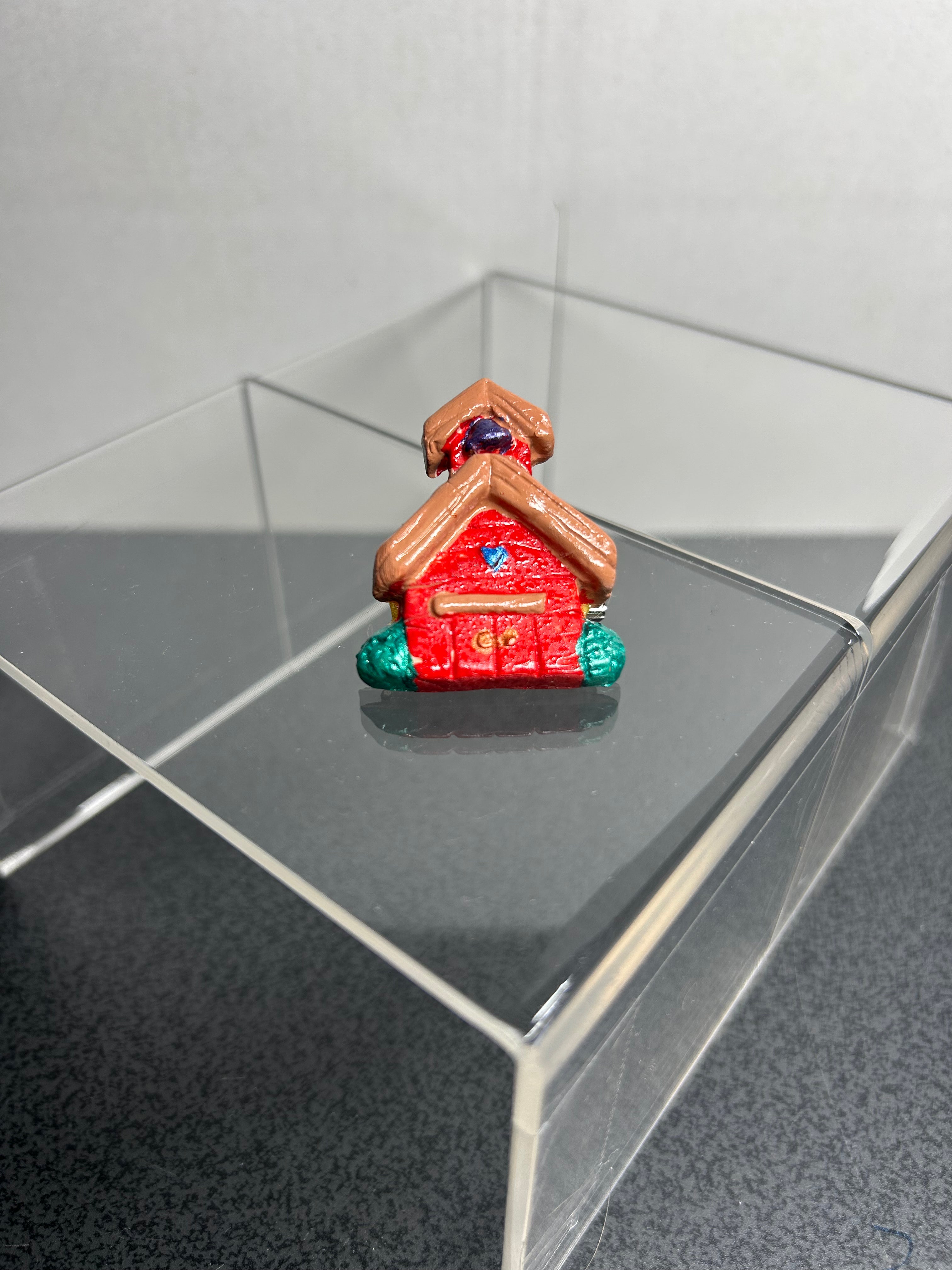 Handpainted Vintage School House Pin